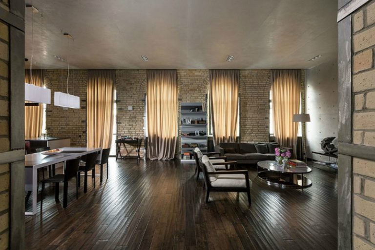 Brick is the New Plaster: Fabulous apartment replaces ordinary plaster ...