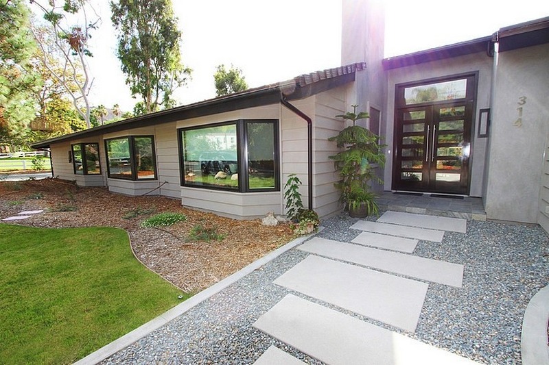 bungalow stylish with windows