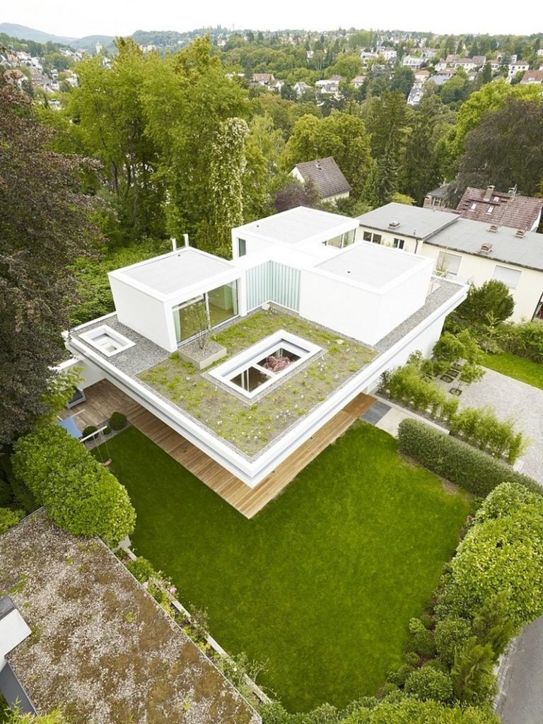 amazing minimalistic house white house