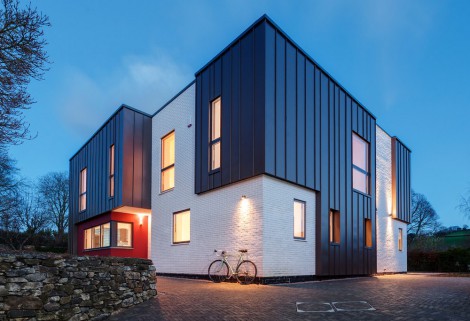 contemporary zinc cladding panels