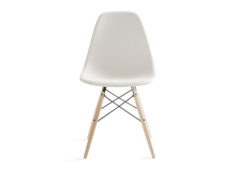 eames molded plastic chair with dowel legseames molded plastic chair with dowel legs