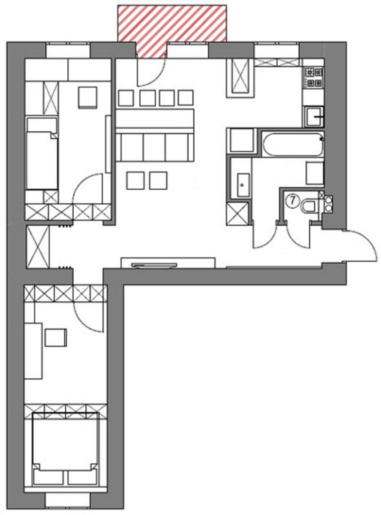 l shaped house plan