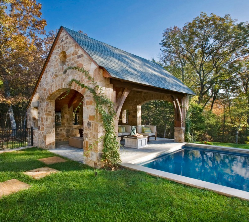 pool house