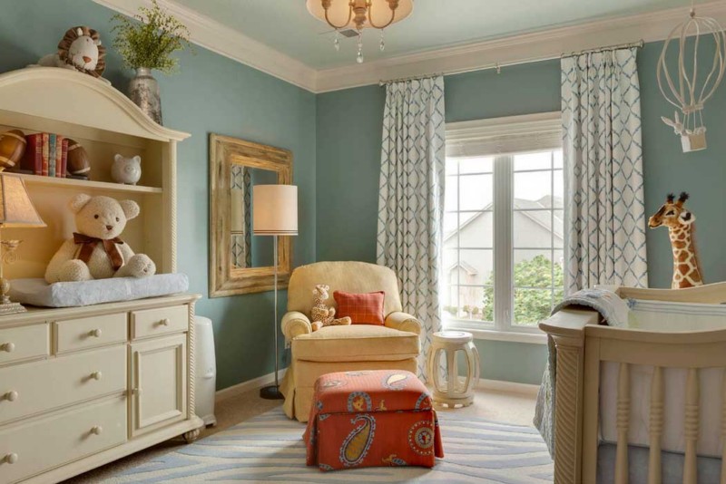 childs bedroom light blue walls