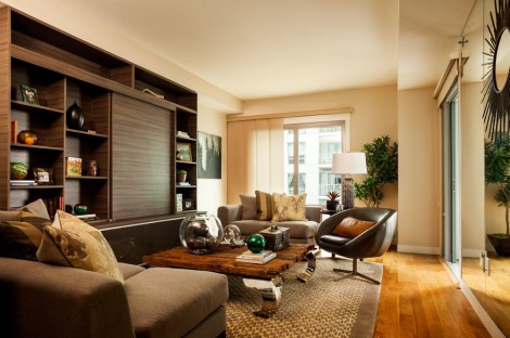 modern lounge area